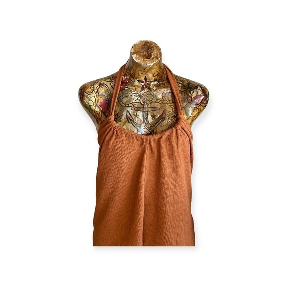 Made with Love top brown small sleeveless - Picture 2 of 7